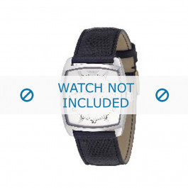 Armani bracelet de montre AR-0309 Cuir Noir 22mm 