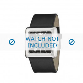 Armani bracelet de montre AR-0804 Cuir Blanc 28mm 
