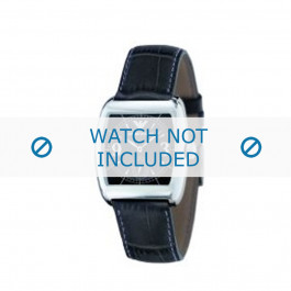 Armani bracelet de montre AR-0902 Cuir Bleu foncé 20mm 
