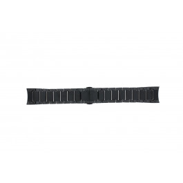 Bracelet de montre Armani AR1451 Céramique Noir 24mm