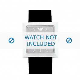 Armani bracelet de montre AR-2300 Cuir Noir 23mm 