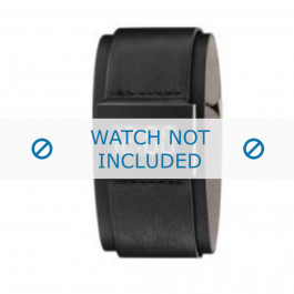 Armani bracelet de montre AR-7000 Cuir Noir