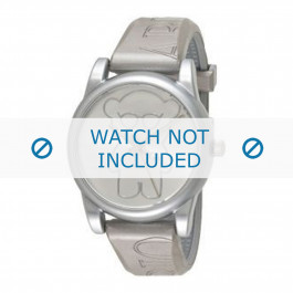 Armani bracelet de montre AR1069 Silicone Gris 20mm