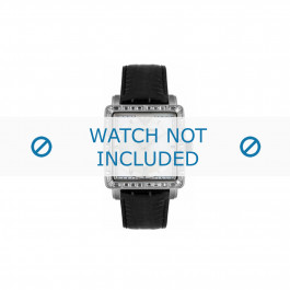 Armani bracelet de montre AR-5650 Cuir Noir 22mm 