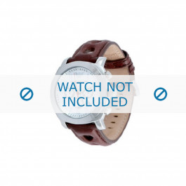 Armani bracelet de montre AR-5824 Cuir Brun foncé  