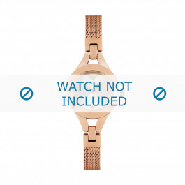 Bracelet de montre Armani AR7362 Acier inoxydable Rosé 4mm