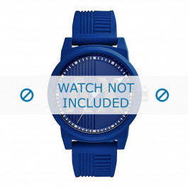 Armani bracelet de montre AX1454 Caoutchouc Bleu 22mm