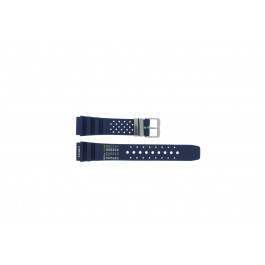 Bracelet de montre Universel TZE-S285 Caoutchouc Bleu 22mm