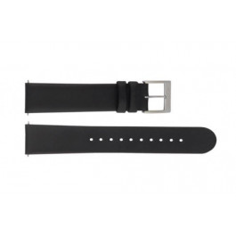 Bracelet de montre Mondaine BM20098 Cuir Noir 22mm
