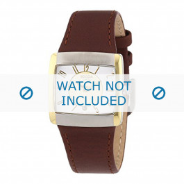 Boccia bracelet de montre 3150-02-BO3150-02-40 Cuir Brun