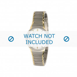 Boccia bracelet de montre 3159 Titane Argent 16mm 