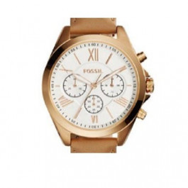 Fossil bracelet de montre BQ3003 Cuir Brun + coutures brunes