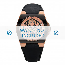 Breil bracelet de montre TW0532 Cuir Noir