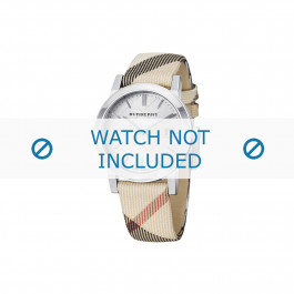 Bracelet de montre Burberry BU9113 / Antima 7177838 PVC Cuir Multicolore 18mm