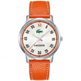 Bracelet de montre Lacoste 2000568 / LC-41-3-14-2199 Cuir Orange 20mm
