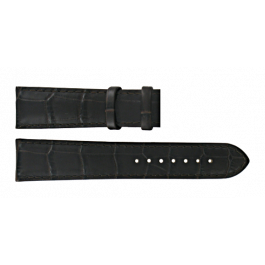 Bracelet de montre Certina C610015781 / C006407 Cuir Brun foncé 21mm