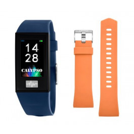 Bracelet de montre Montre intelligente Calypso K8500.5 Plastique Orange 13mm