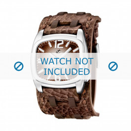 Calypso bracelet de montre K5224/2 Cuir Brun 26mm