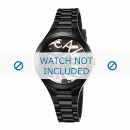 Calypso bracelet de montre K5678-8 Plastique Noir