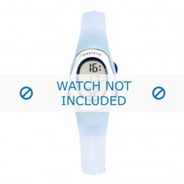 Bracelet de montre Calypso K6018-6 Plastique Bleu clair 7mm