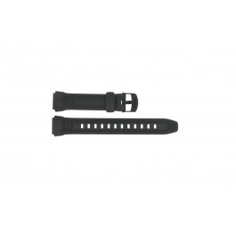 Bracelet de montre Casio W-212H / 10300101 Plastique Noir 18mm
