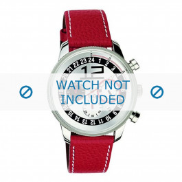 Bracelet de montre Dolce & Gabbana 3719740276 Cuir Rouge