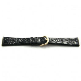 Bracelet de montre Universel D155 Cuir Noir 14mm