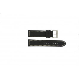 Bracelet de montre Davis BB1020 Cuir Noir 22mm