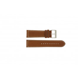 Davis bracelet de montre BB0451.24L Cuir Brun clair 24mm 