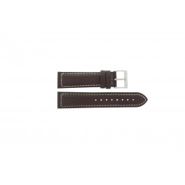 Bracelet de montre Davis BB1021 / BB1023 Cuir Brun 22mm