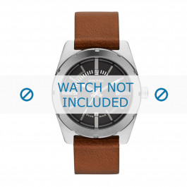 Bracelet de montre Diesel DZ1631 Cuir Brun 22mm
