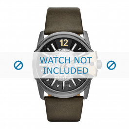 Diesel bracelet de montre DZ1730 Cuir Vert 27mm