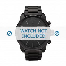 Diesel bracelet de montre DZ4207 Métal Noir 26mm