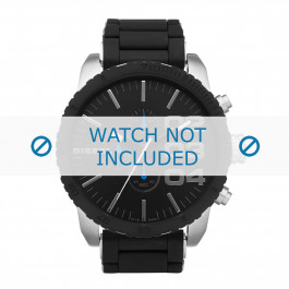 Diesel bracelet de montre DZ4255 Silicone Noir 26mm