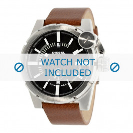 Bracelet de montre Diesel DZ4270 Cuir Cognac 24mm
