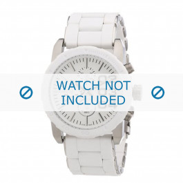 Diesel bracelet de montre DZ5306 Acier inoxydable Blanc 22mm