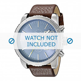 Bracelet de montre Diesel DZ4330 Cuir Brun 27mm
