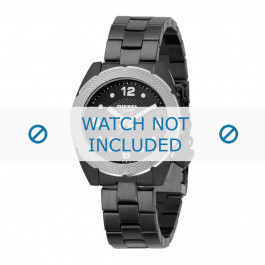Diesel bracelet de montre DZ5117 Acier inoxydable Noir 18mm