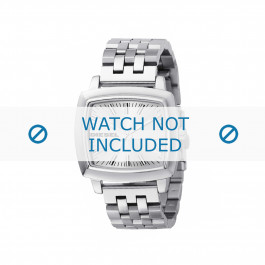 Diesel bracelet de montre DZ5191 Acier inoxydable Argent 20mm