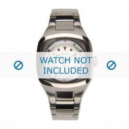 Diesel bracelet de montre DZ5282 Acier inoxydable Gris anthracite 24mm