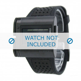 Diesel bracelet de montre DZ7145 Silicone Noir 26mm