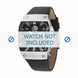 Diesel bracelet de montre DZ9013 Cuir Noir 30mm 
