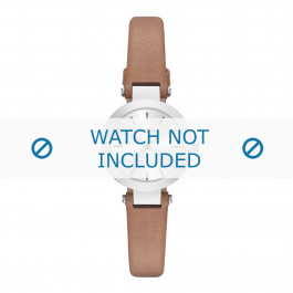 Bracelet de montre DKNY NY2406 Cuir Brun 8mm