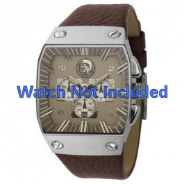 Bracelet de montre Diesel DZ9038 Cuir Brun 32mm