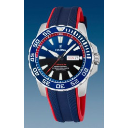 Bracelet de montre Festina F20662/1 Caoutchouc Bicolore