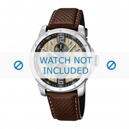 Bracelet de montre Festina F16585-6 Cuir Brun 23mm