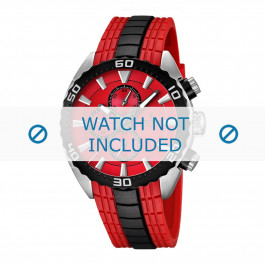 Bracelet de montre Festina F16664/5 Caoutchouc Rouge 23mm