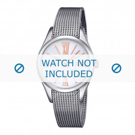 Festina bracelet de montre F16962-1 / F16962-2 Métal Argent 16mm