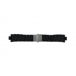 Guess bracelet de montre I15056L1 / I11040L1 / I11005G2  Plastique Noir 22mm