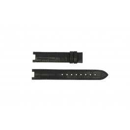 Guess bracelet de montre GC24001L2 / GC15000 Cuir Noir 16mm 